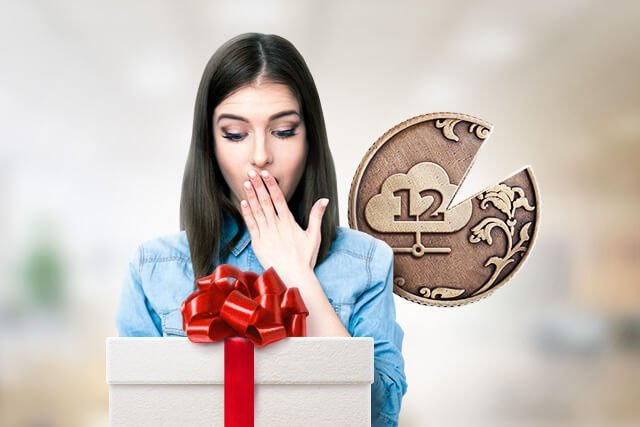 Дарим 1 год бесплатного хостинга